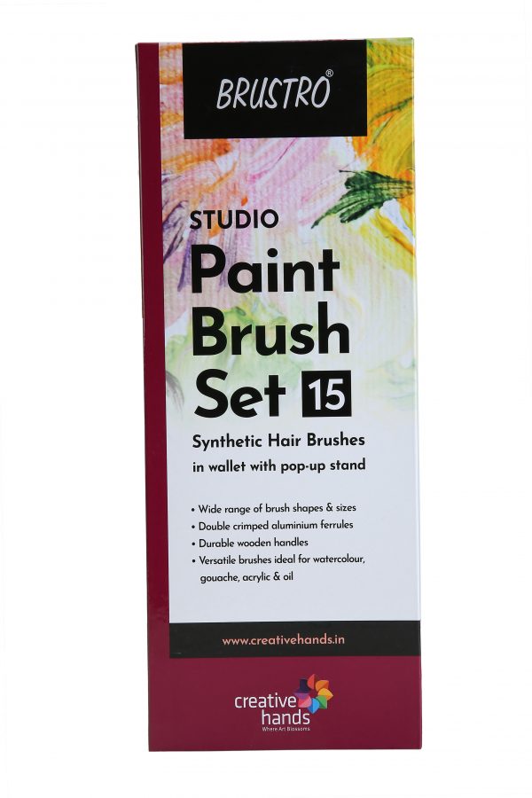 Brustro Studio Paint Brush Set of 15