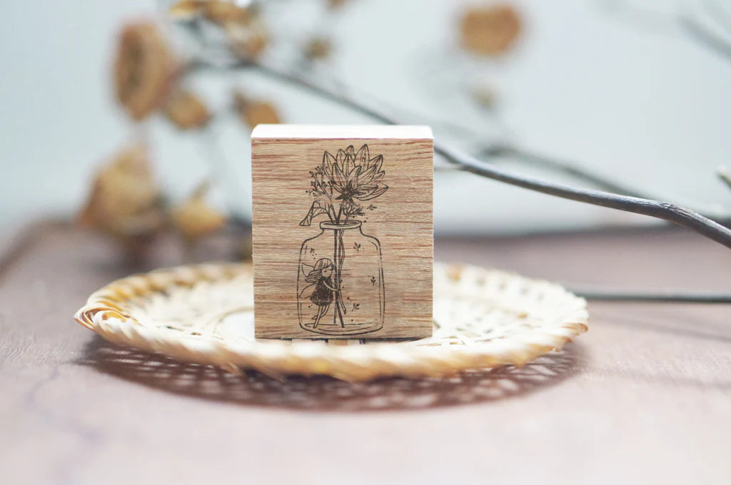 Bloom Fairy Rubber Stamp