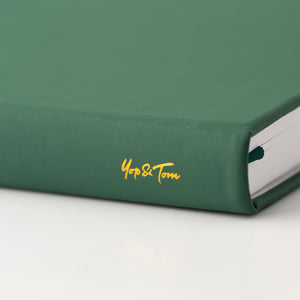 Yop & Tom A5 LINED JOURNAL - FOREST GREEN