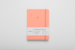 A5 DOT GRID JOURNAL - CLOUD - PASTEL PEACH