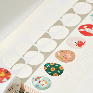 Spring Festivity Washi Tape Sticker Set