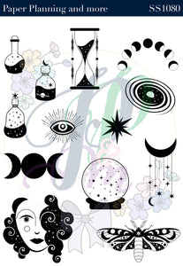 Celestial and Mystic Sticker Sheet