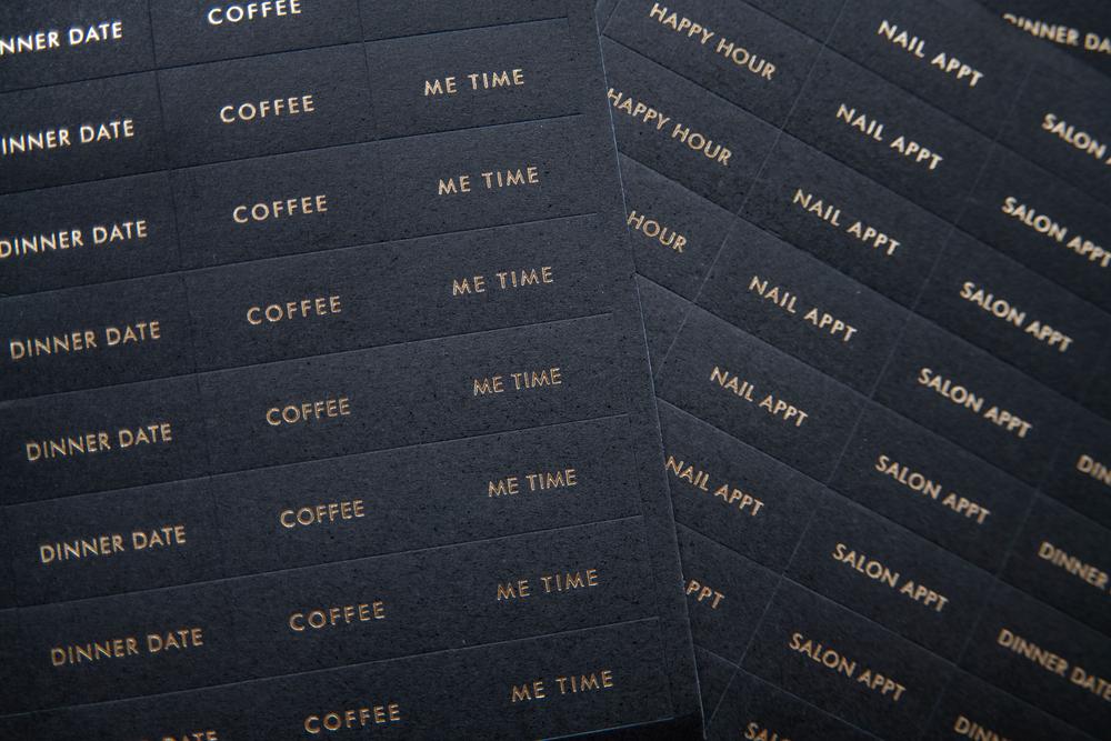 "SELF CARE" STICKER SET