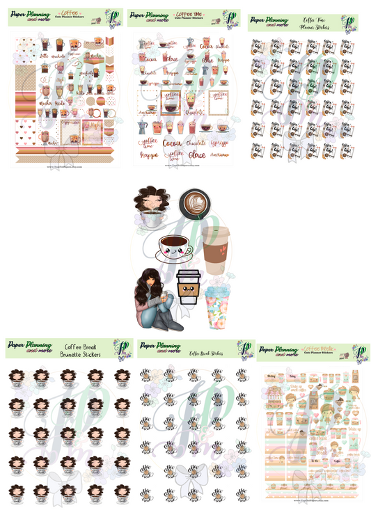 Coffee Sticker Bundle