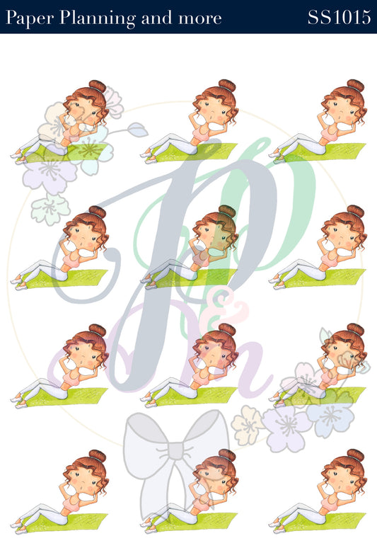 Crunches Sticker Sheet