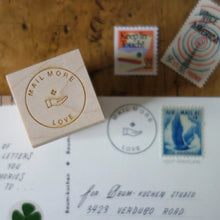 Load image into Gallery viewer, Stamp // &quot;mail more LOVE&quot;
