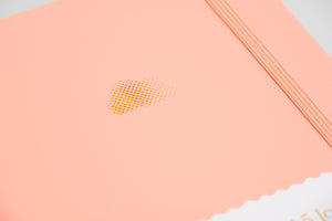 A5 DOT GRID JOURNAL - CLOUD - PASTEL PEACH