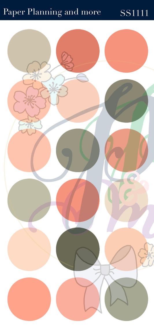 Dot 8 Sticker Sheet