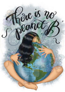 Earth Love Sticker Poster