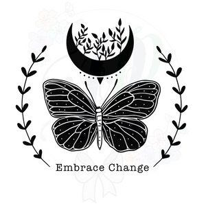 Embrace Change Die Cut Sticker