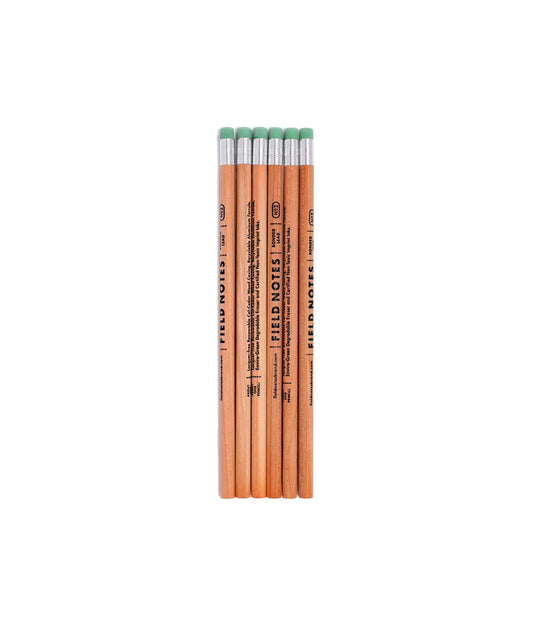 Field Notes: NO. 2 WOODGRAIN PENCIL 6-PACK