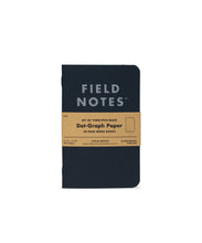 Load image into Gallery viewer, Field Notes: PITCH BLACK MEMO BOOK (DOT-GRAPH)
