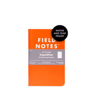 Load image into Gallery viewer, Field Notes: EXPEDITION WATERPROOF NOTEBOOKS (3 PACK)
