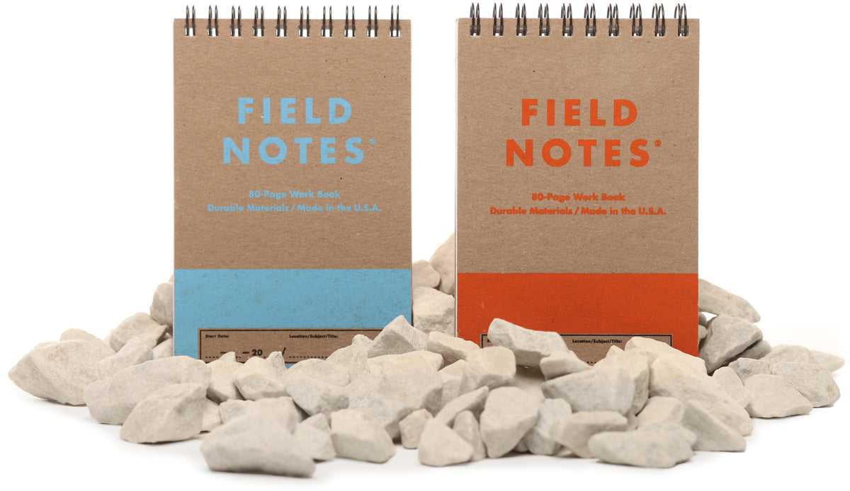 Fieldwork Note Book Field Notes: HEAVY DUTY MEMO-SIZED WORK BOOK (2-PACK) – Paper planning ...