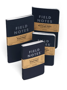 Field Notes: PITCH BLACK MEMO BOOK (DOT-GRAPH)