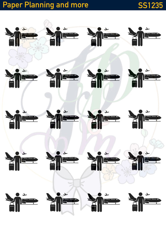 Flight Day Sticker Sheet
