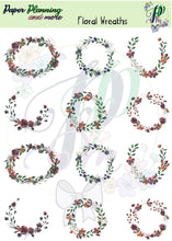 Load image into Gallery viewer, Floral Wreaths Sticker Sheet
