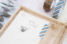 Load image into Gallery viewer, Black Milk Project- Flying book Rubber Stamp
