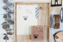 Load image into Gallery viewer, Black Milk Project- Flying book Rubber Stamp
