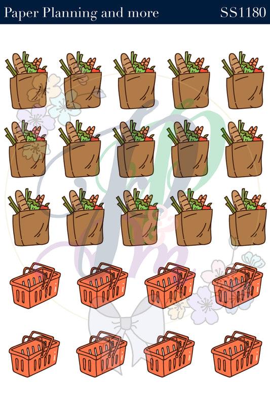 Groceries Sticker Sheet