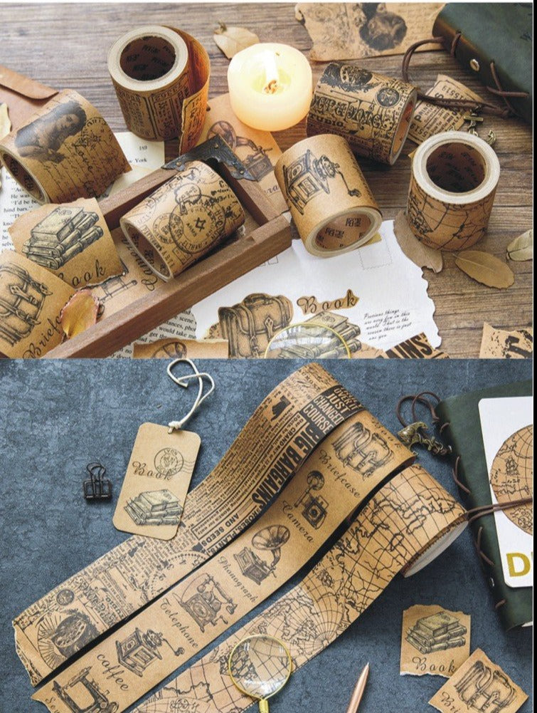Vintage Series Kraft Masking Tape