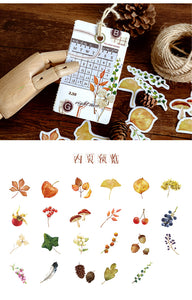 Autumn Leaves Planner Stickers