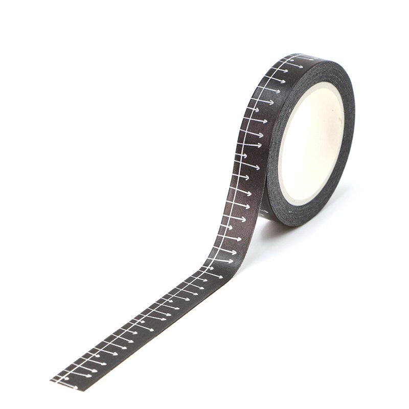 Black Fencing Halloween Washi Tape