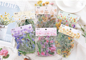 Pressed Flowers PET Stickers