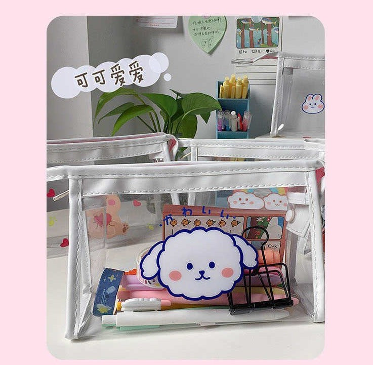 Transparent PVC Pencil Pouch