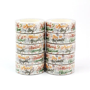 Christmas Sayings Washi Tape