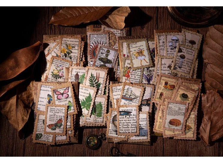 Vintage Stamp Stickers