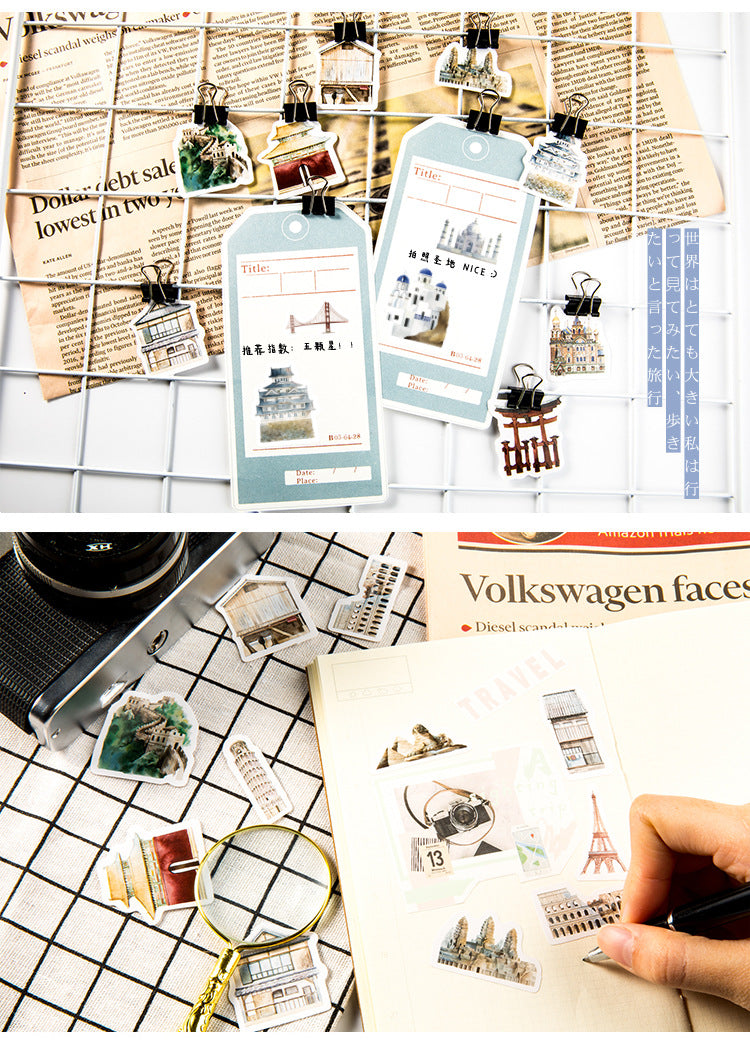 Architectures Around the World Planner Stickers