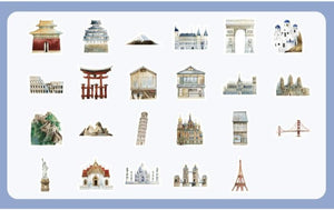 Architectures Around the World Planner Stickers