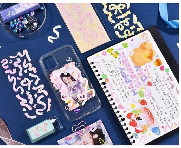 Sparkling Confetti Stickers