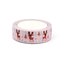 Load image into Gallery viewer, Reindeer Washi Tape Sample
