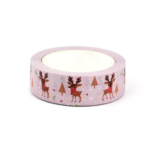 Reindeer Washi Tape Sample