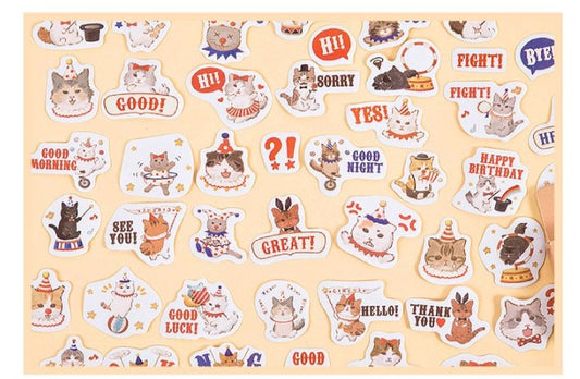 Cute Cat Planner Stickers