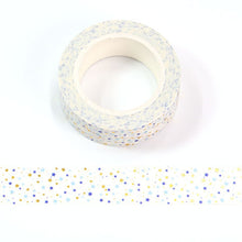 Load image into Gallery viewer, Twinkling Stars Foiled Washi Tape Sample
