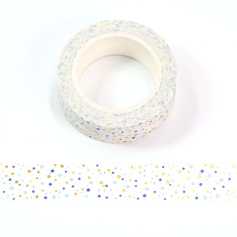 Twinkling Stars Foiled Washi Tape Sample