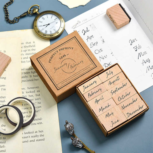 Retro Wooden Stamp