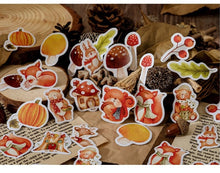 Load image into Gallery viewer, Fall Squirrels Sticker Box
