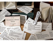 Load image into Gallery viewer, Mini Dictionary Library Series Memopad
