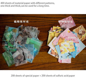 Se cai zhuang yuan Retro Sulfuric Acid Paper Book