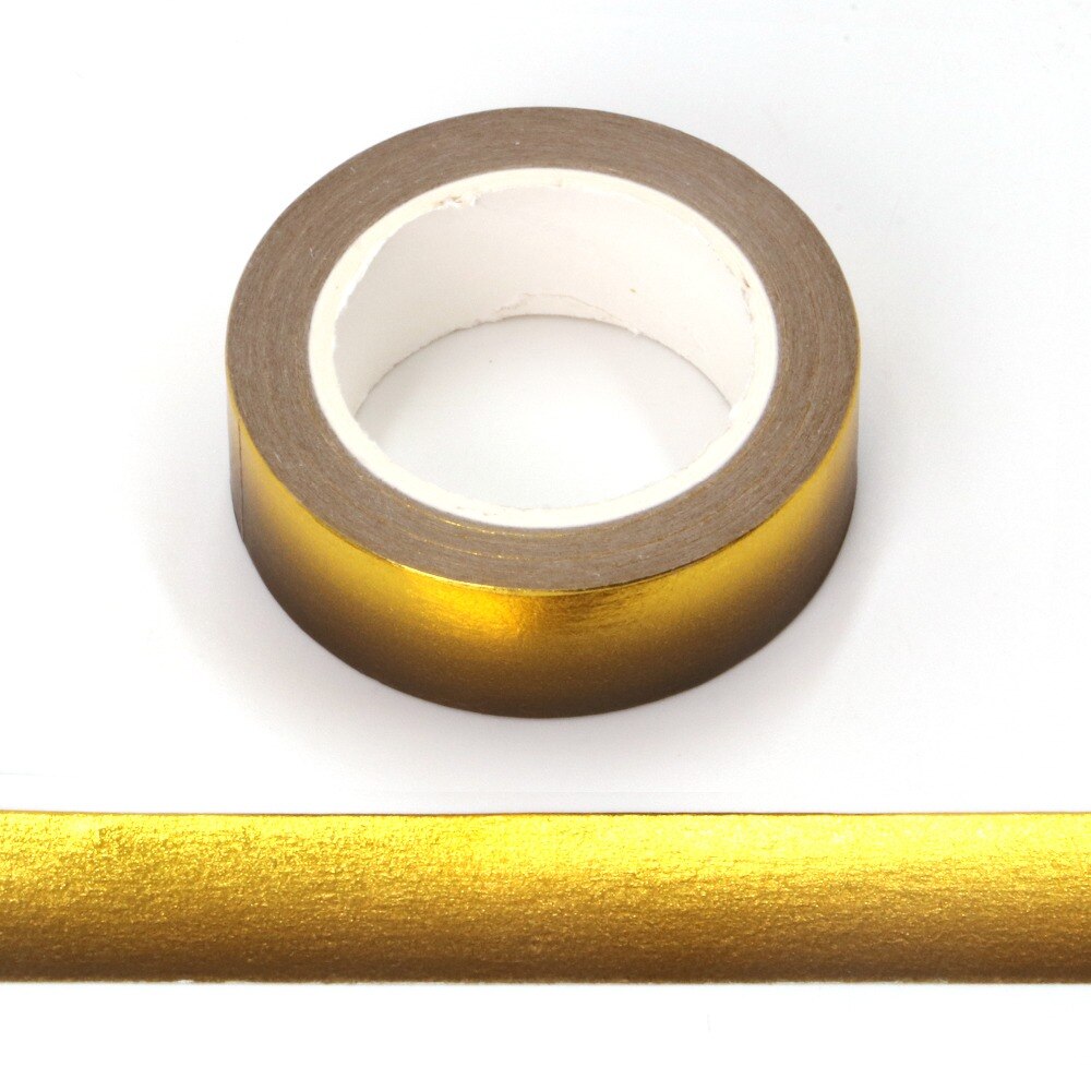 Black Gold Foiled Washi Tape