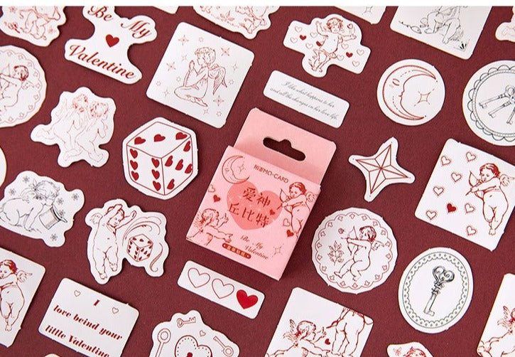 Of Little Angles Sticker Box