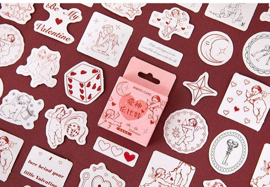 Of Little Angles Sticker Box