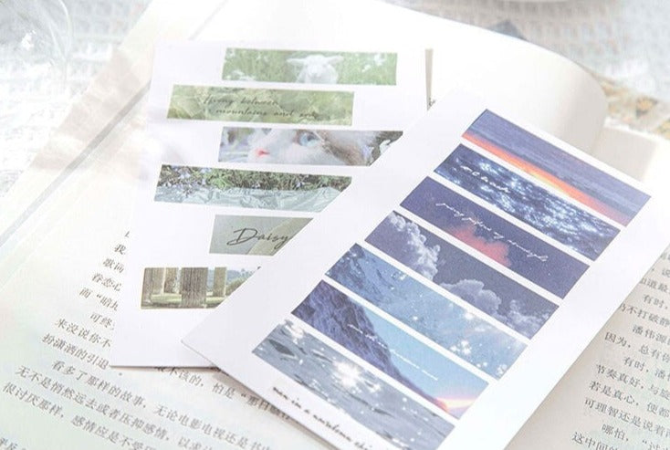Travel Scenery Journal Scrapbooking Stickers
