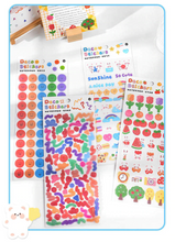 Load image into Gallery viewer, Colourful Confetti Glitter PET Sticker
