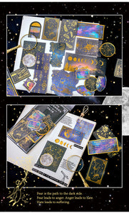 Renaissance Series Gold Foiled Stickers