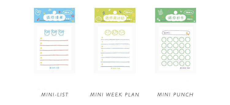 Planner Note Pads